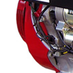 Генератор оснащен мощным и высокопроизводительным двигателем Honda с электрическим пуском