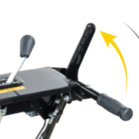 Уникальная система управления выбросом одной рукой