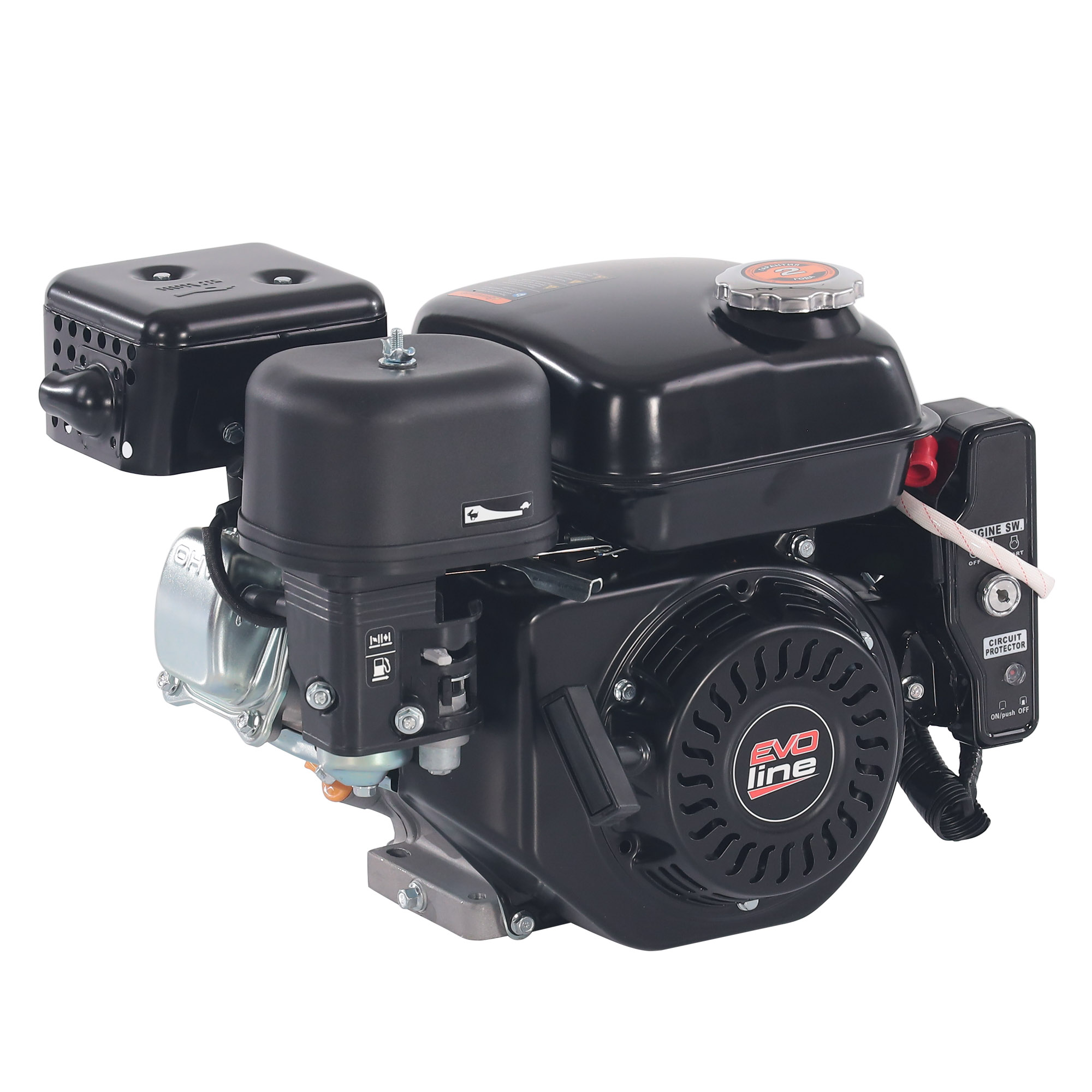 Двигатель бензиновый EVOline 168 FBE