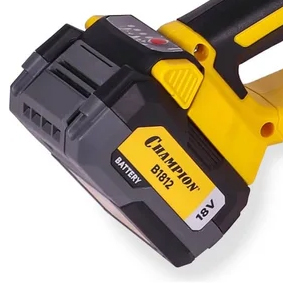 Работает на экологичном и эффективном литий-ионном аккумуляторе, который входит в комлпект вместе с зарядным устройством.