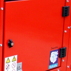 Продолжительная служба генератора благодаря большому моторесурсу