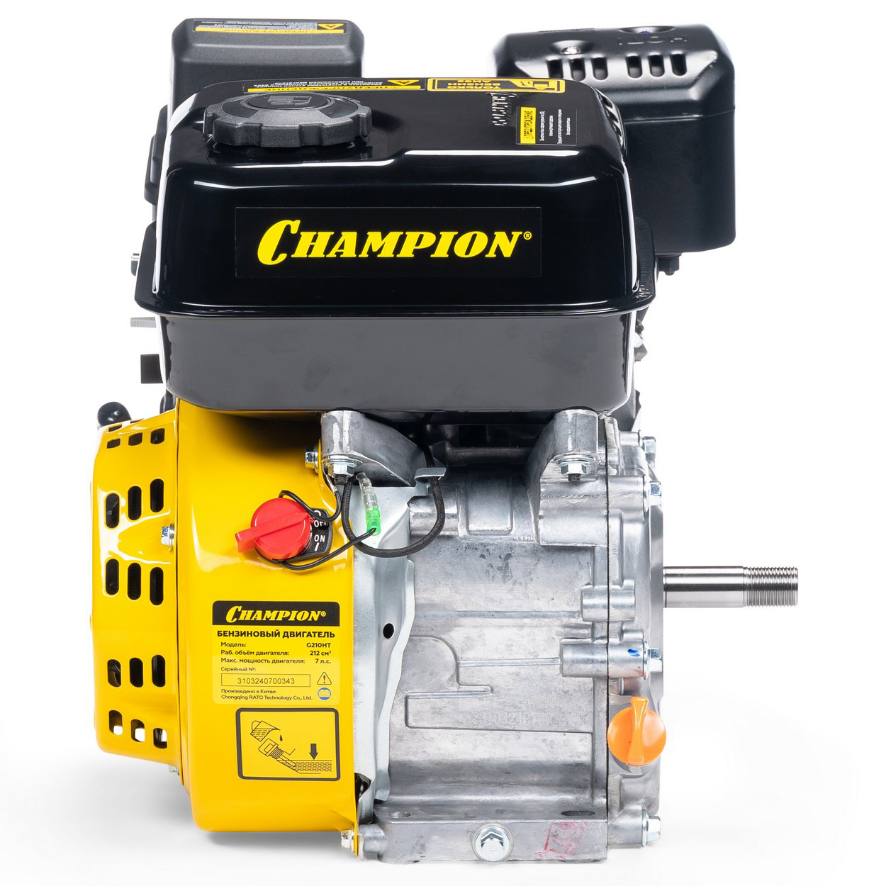 Двигатель Champion G210HT