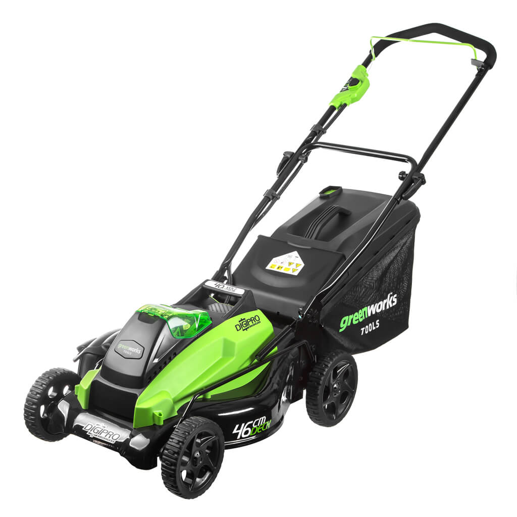 Газонокосилка аккумуляторная Greenworks GD40LM45K6 (6 А.ч. и з.у.)