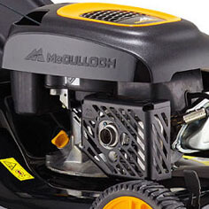 Высокопроизводительный двигатель от бренда McCulloch обеспечивает отличные результаты работы