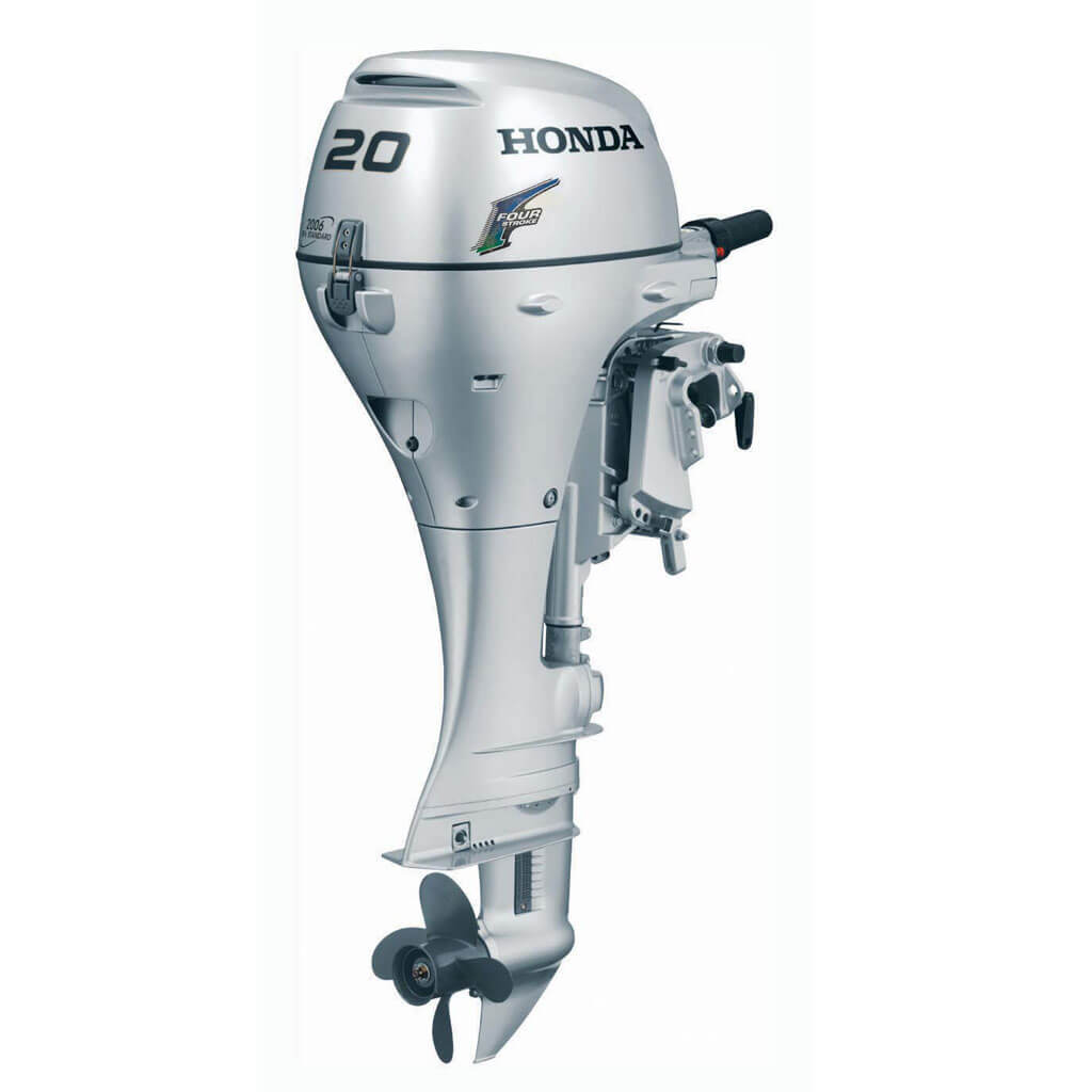Подвесной лодочный мотор Honda BF 20 SRTU - купить в интернет-магазине  «ТехноДача» в Москве – цена, фото, описание, технические характеристики