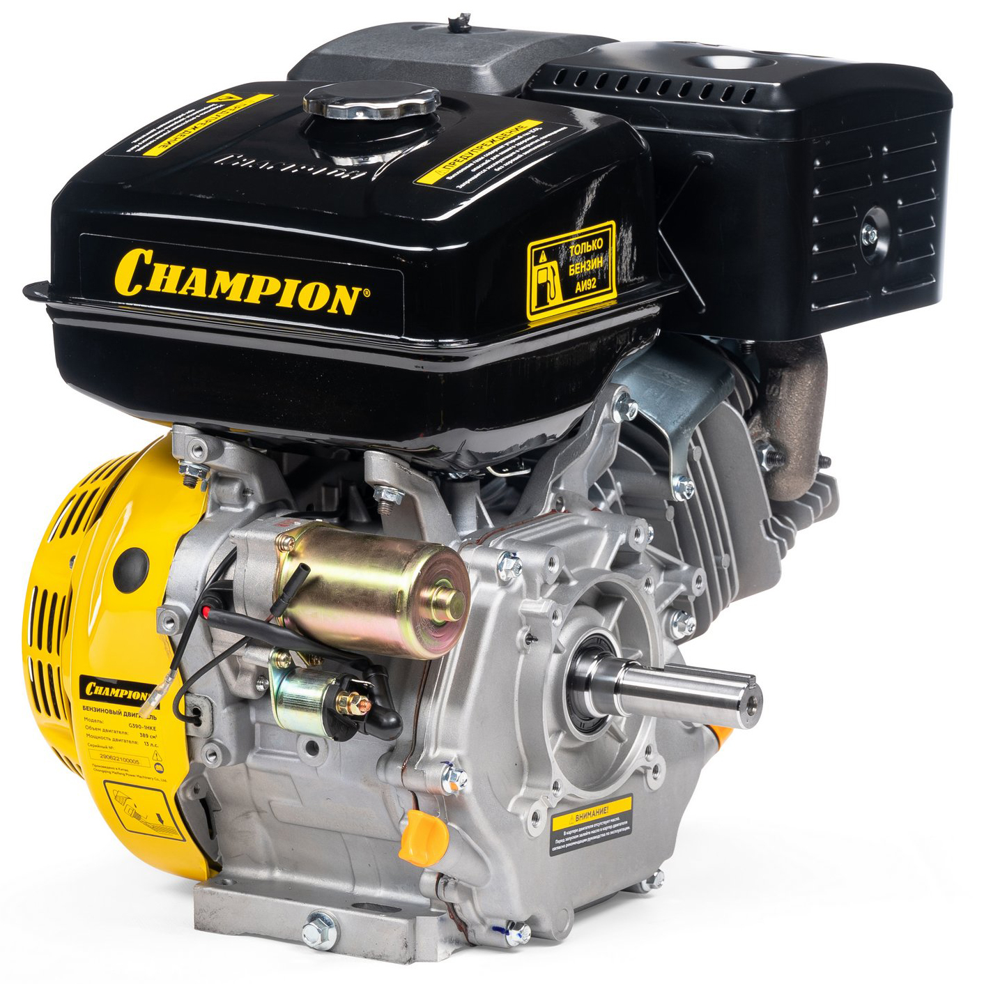 Двигатель Champion G390-1HKE