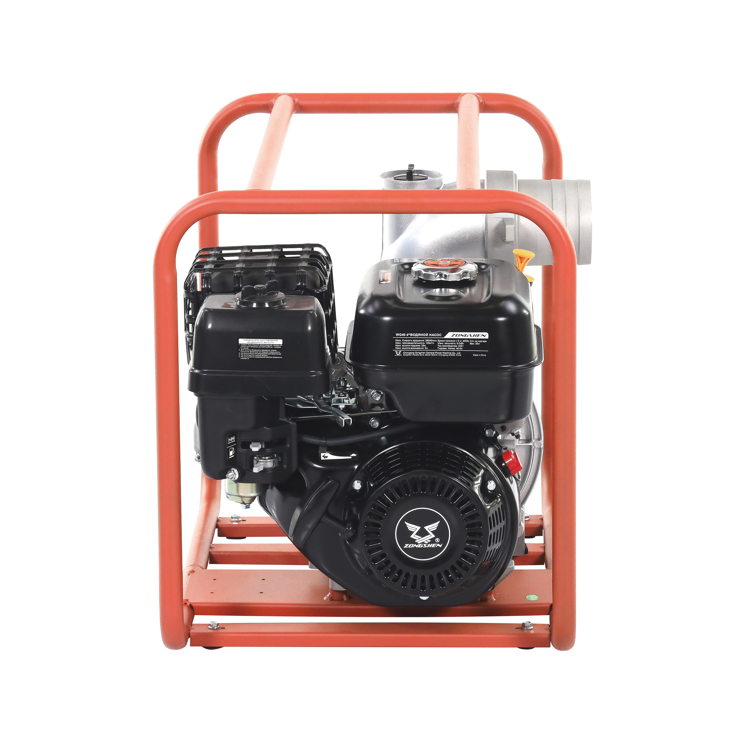 Мотопомпа бензиновая Zongshen WG 40