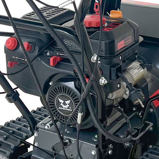 2 варианта запуска: от розетки 220В или ручного стартера