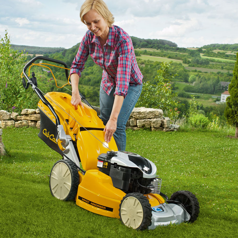 Газонокосилка бензиновая Cub Cadet CC 53 SPBE-V (серия TRILOY; с электрозапуском)