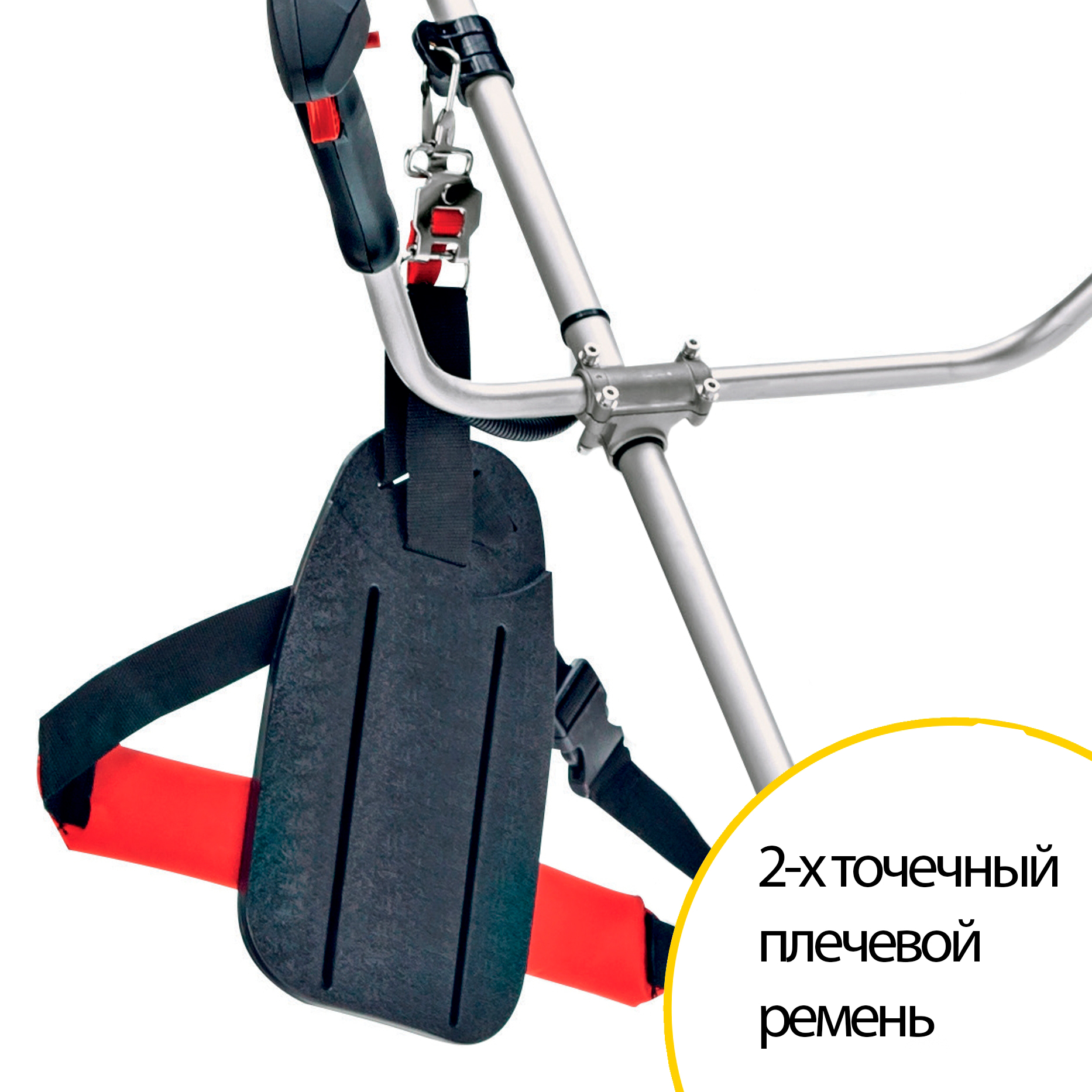 Двухточечный плечевой ремень ранцевого типа с ситемой быстрого съема