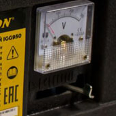 Генератор инверторного типа обеспечивает высокое качество тока