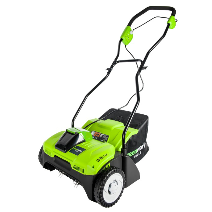 Аэратор аккумуляторный Greenworks G40 (без АКБ и ЗУ)