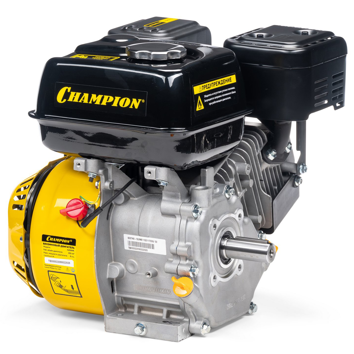 Двигатель Champion G250HK