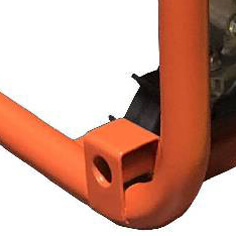 Устойчивость и удобная транспортировка благодаря прочной стальной раме