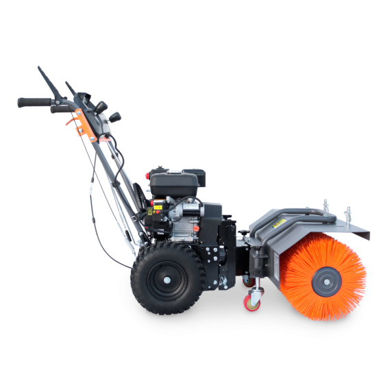 Подметальная машина бензиновая VILLARTEC SW7080E + насадка снегоуборщик