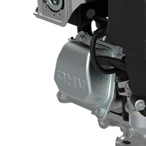 Горизонтальный вал и верхнеклапанный двигатель