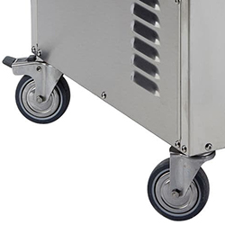 Колеса для удобной транспортировки