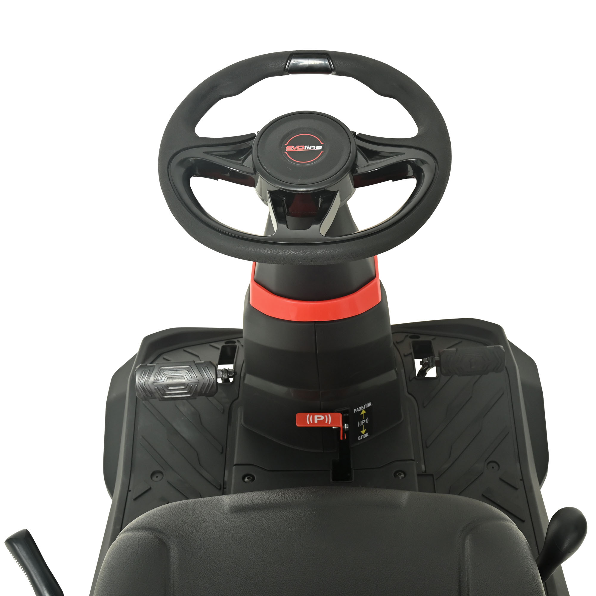 Газонокосилка с сиденьем EVOline TRG 66 CV