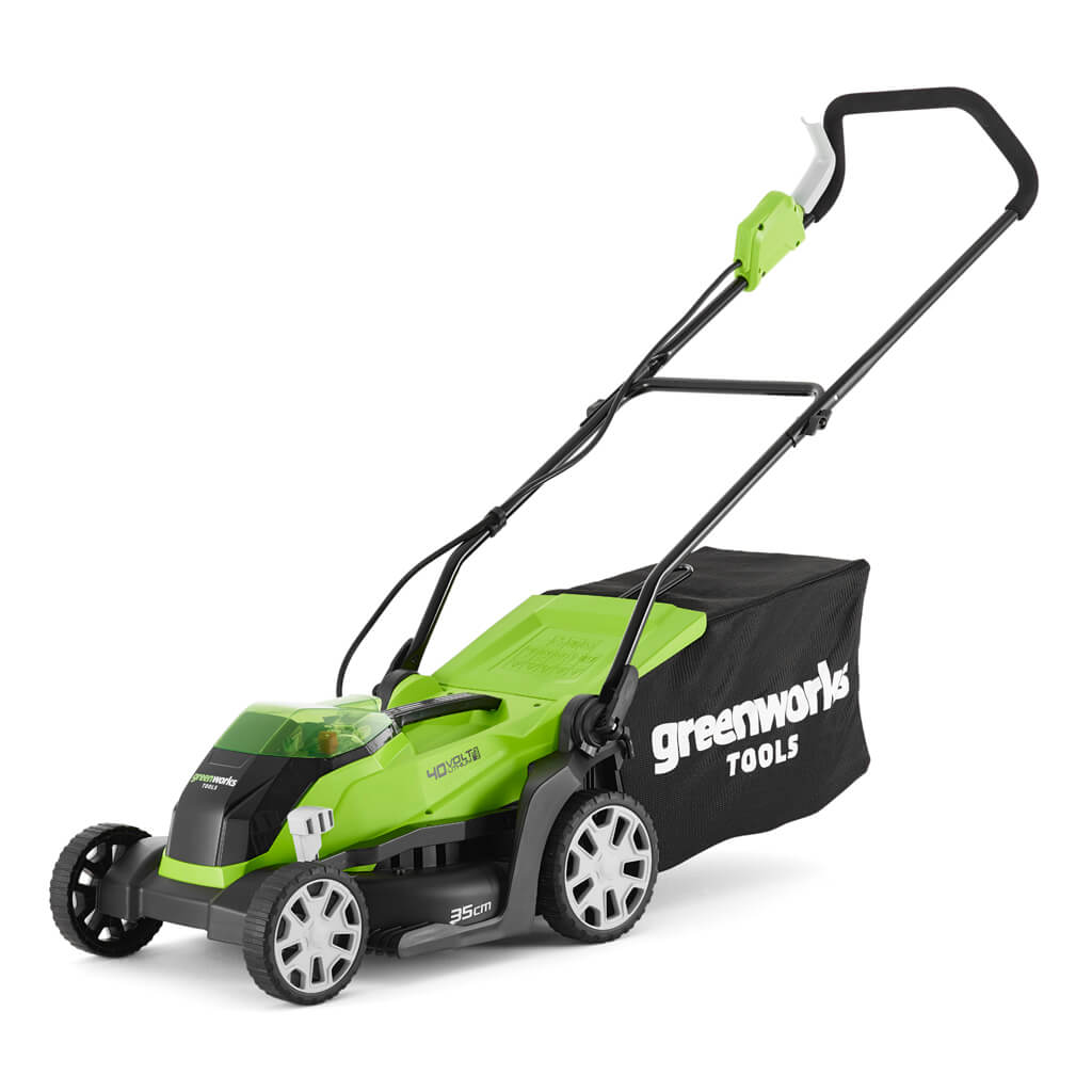 Газонокосилка аккумуляторная Greenworks G40LM35K6 (6 А.ч. и з.у.)