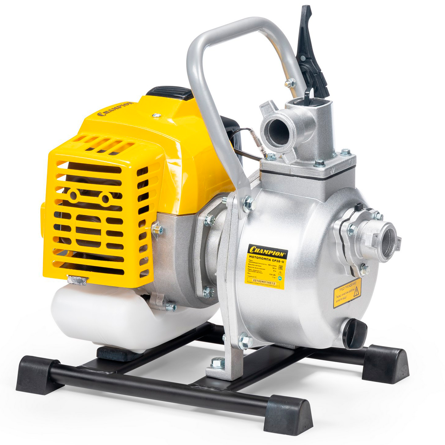 Мотопомпа бензиновая Champion GP26-II