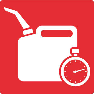 Объемный бак для бензина позволяет увеличить продолжительность автономной работы