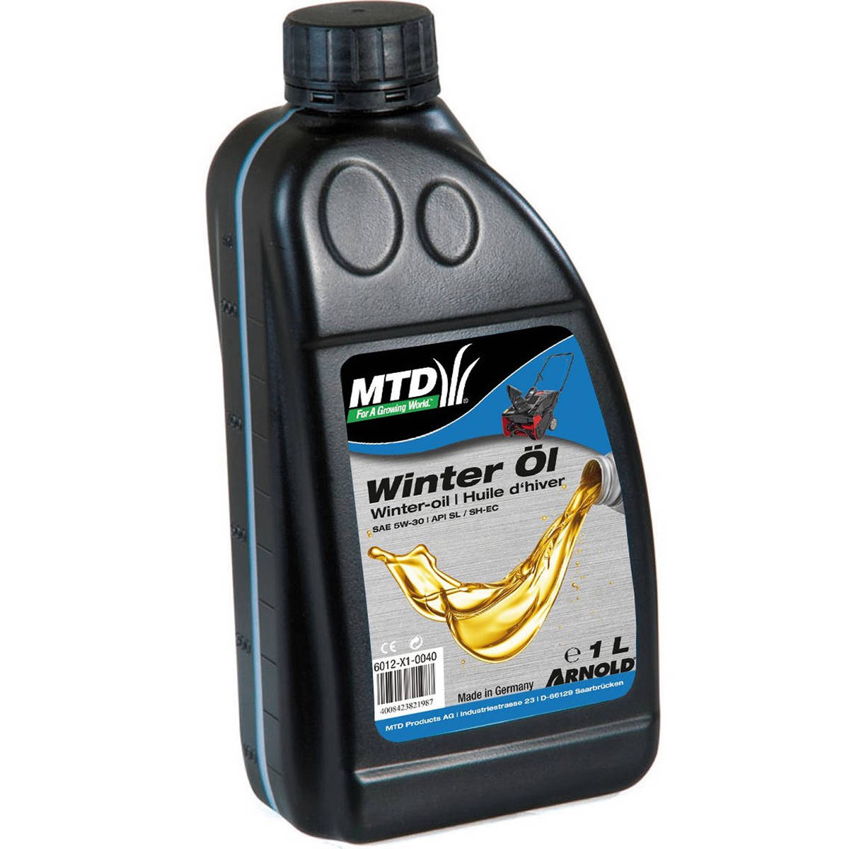 Масло 4-тактное зимнее MTD SAE 5W-30 (1 литр)