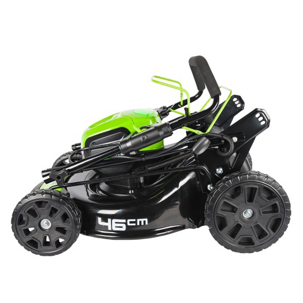 Газонокосилка аккумуляторная Greenworks GD80LM46SPK4 (4 А.ч. и з.у.)