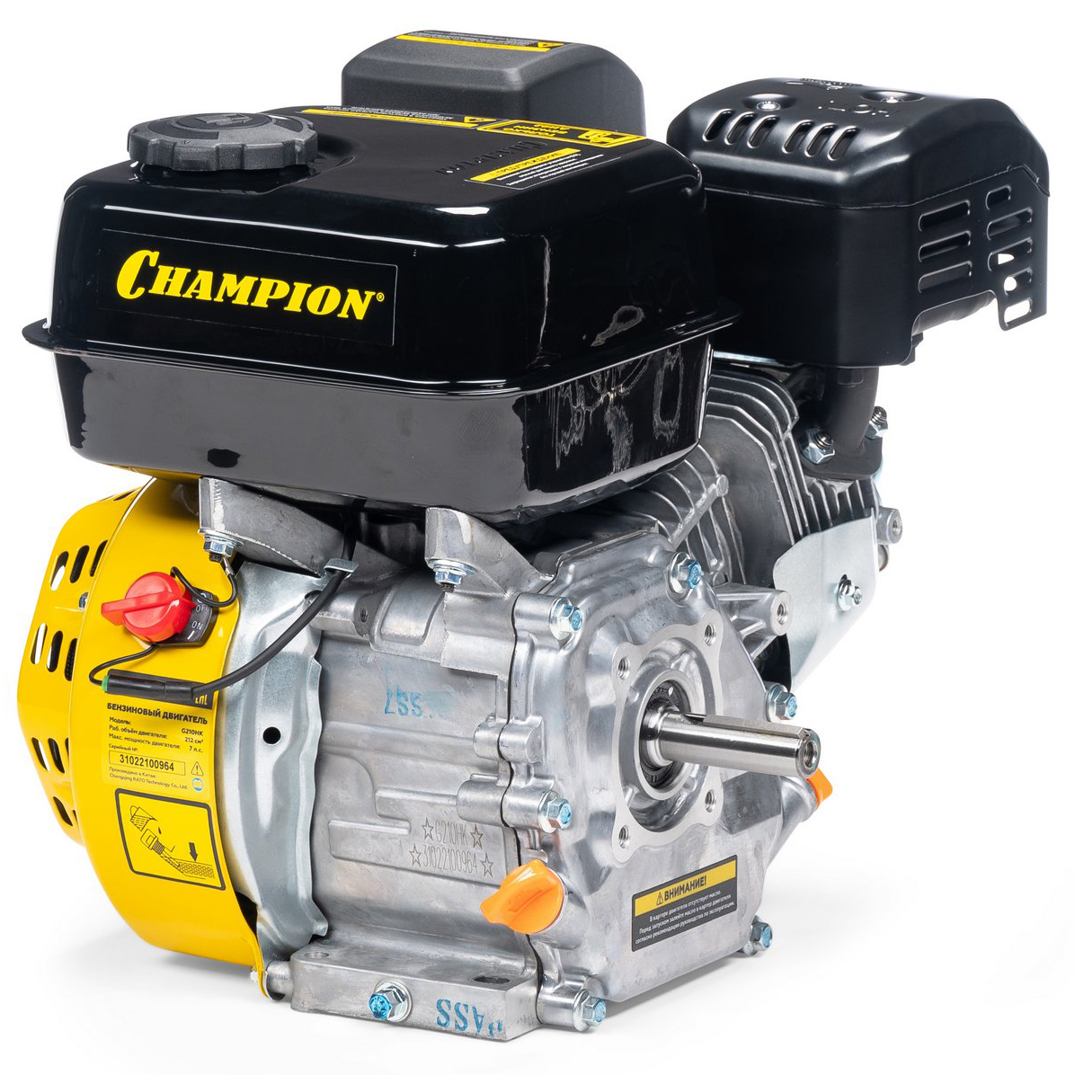 Двигатель Champion G210HK
