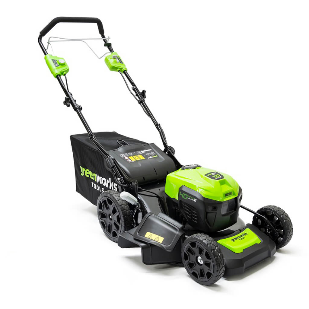 Газонокосилка аккумуляторная Greenworks GD40LM46SPK6 (6 А.ч. и з.у.)