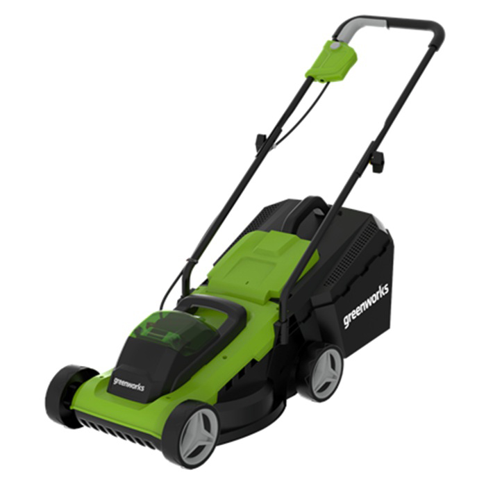 Газонокосилка аккумуляторная Greenworks G24LM32K2 (с АКБ 2АЧ и ЗУ)