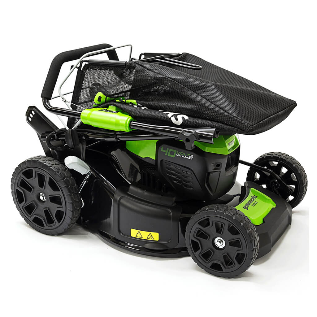 Газонокосилка аккумуляторная Greenworks GD40LM46SPK6 (6 А.ч. и з.у.)