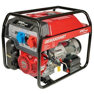 Генератор бензиновый HND GE 8000 XNST