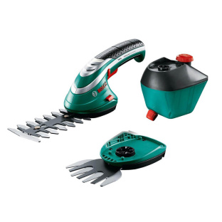 Ножницы для травы аккумуляторные Bosch Isio (с ножом для травы и распылителем)