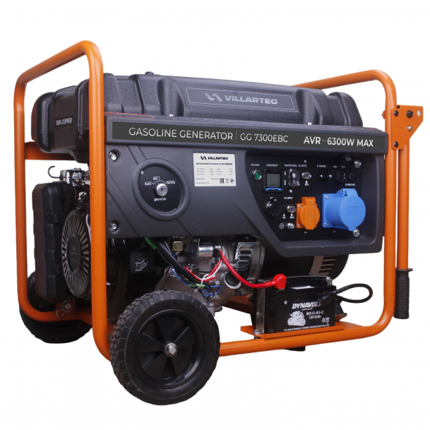 Генератор бензиновый VILLARTEC GG7300ЕВС