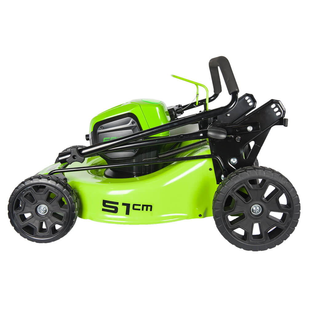 Газонокосилка аккумуляторная Greenworks GD60LM51HPK4 (4 А.ч. и з.у.)