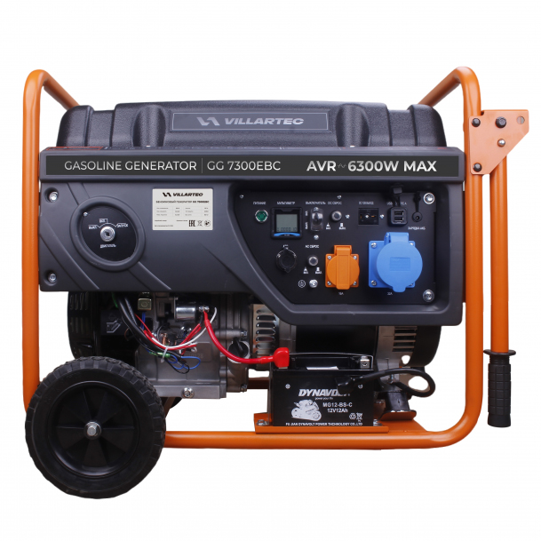 Генератор бензиновый VILLARTEC GG7300ЕВС
