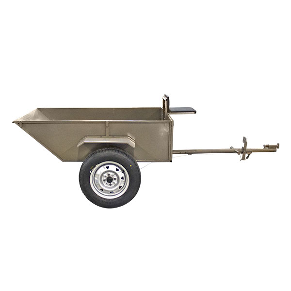 Тележка прицепная большая Champion для мотоблоков (750 кг, 1500*1000*400 мм, R13)
