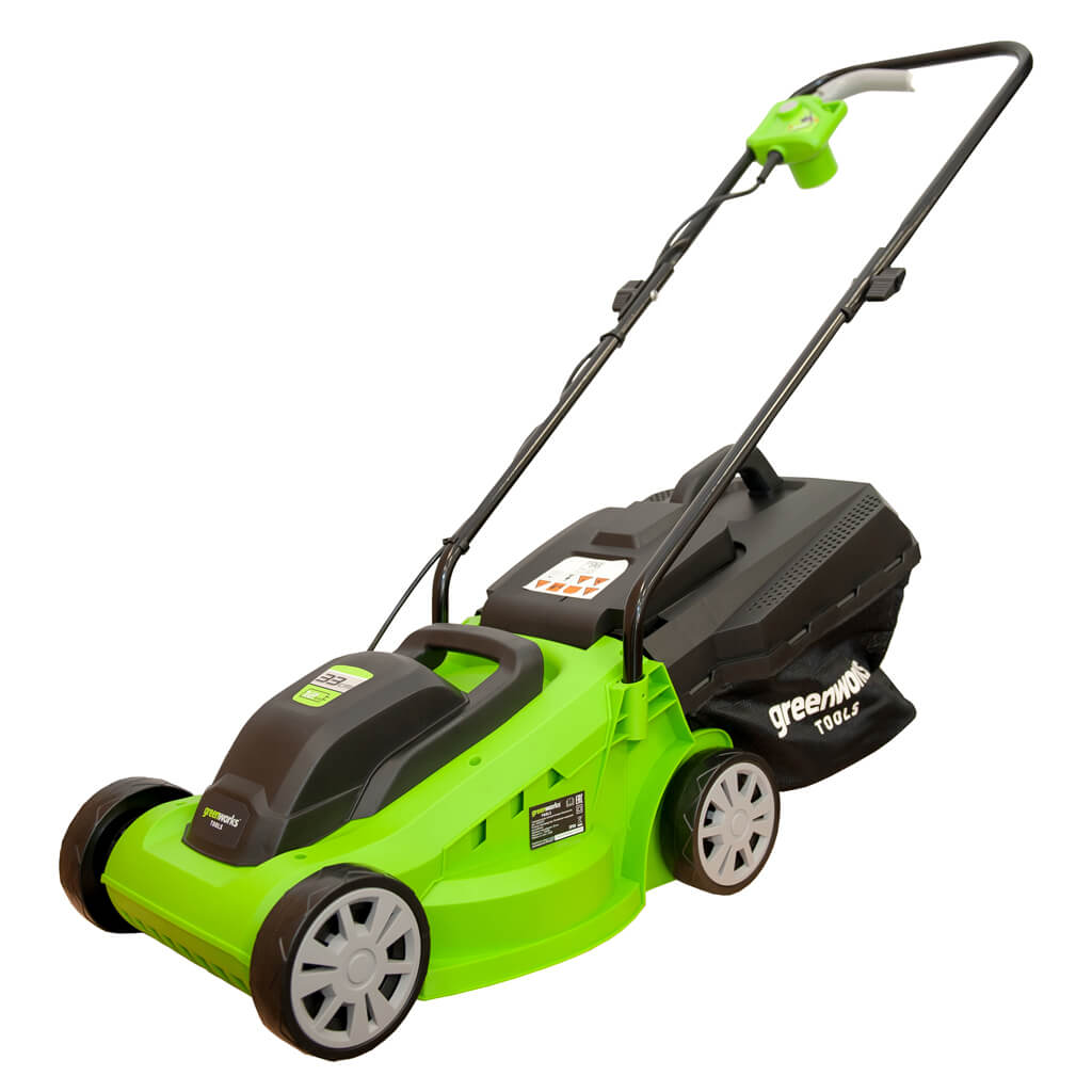 Газонокосилка электрическая Greenworks GLM1232