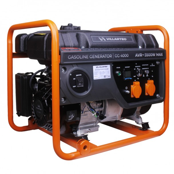 Генератор бензиновый VILLARTEC GG4000 3,2/3,5 кВт
