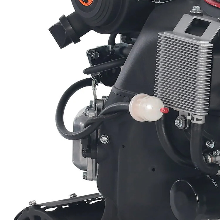 Масляный радиатор для длительной работы косилки в высоком травостое без перегрева