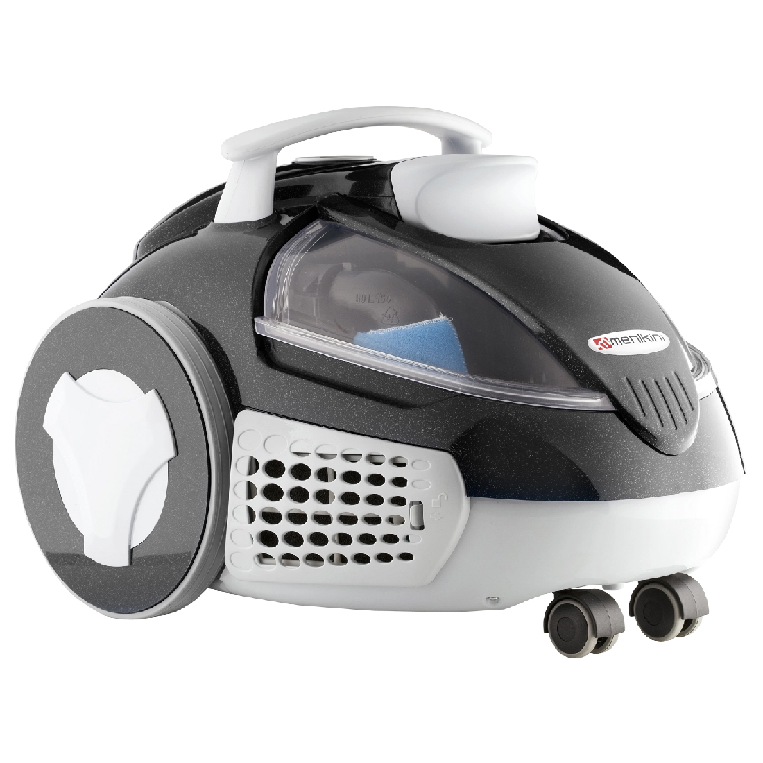 Выполняет сухую и влажную уборку