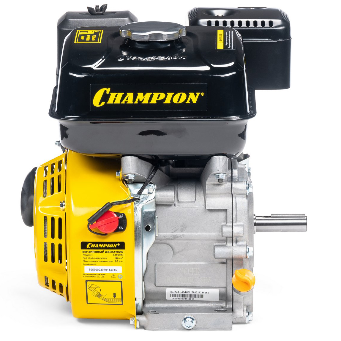 Двигатель Champion G200HK