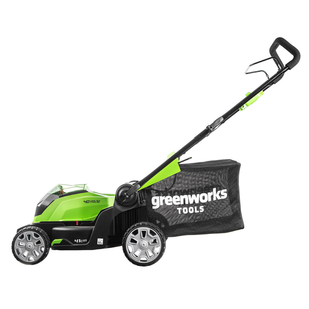 Газонокосилка аккумуляторная Greenworks G40LM41K4 (4 А.ч. и з.у.)