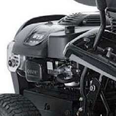 Модель оснащена надежным в эксплуатации двигателем Briggs&Stratton