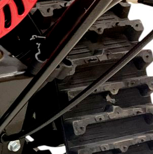 Гусеничное шасси для лучшего сцепления на снегу