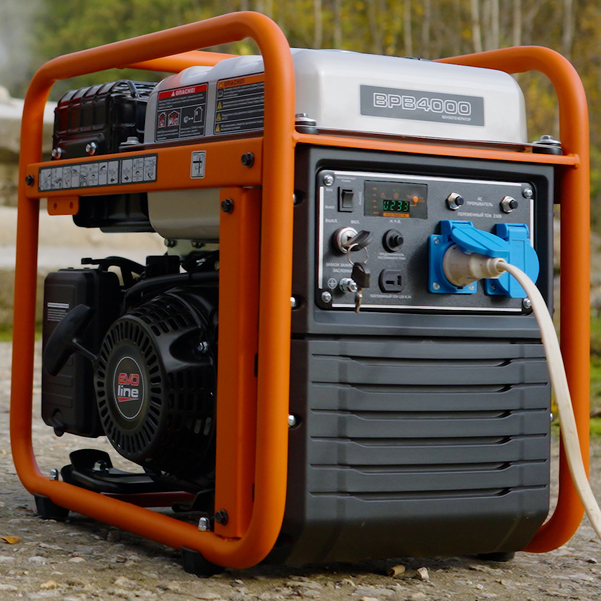 Генератор бензиновый EVOline BPB 4000