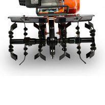 Оптимальная ширина 430 мм для обработки узких междурядий и клумб