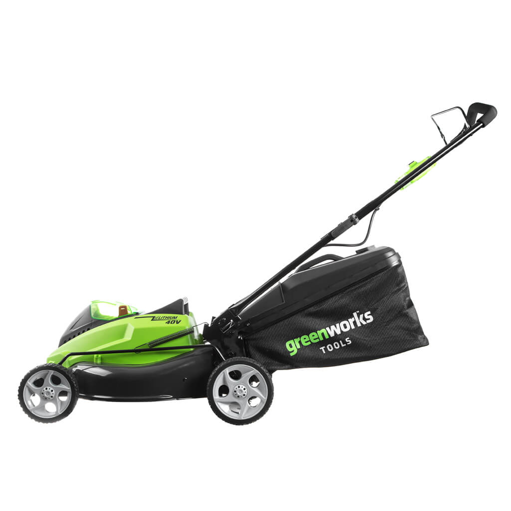 Газонокосилка аккумуляторная Greenworks G40LM45K2 (2 А.ч. и з.у.)