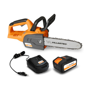 Пила цепная аккумуляторная VILLARTEC SA20 SET: AS204, AC202