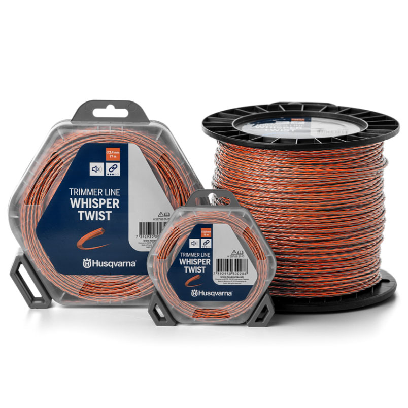 Корд триммерный бесшумный Husqvarna Whisper Twist (3.0 мм/48 м, в блистере)